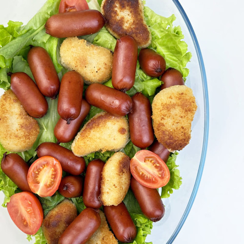 Колбаски Мусульманские Первомайские Деликатесы, полукопченые, газ, 0,33кг,шт