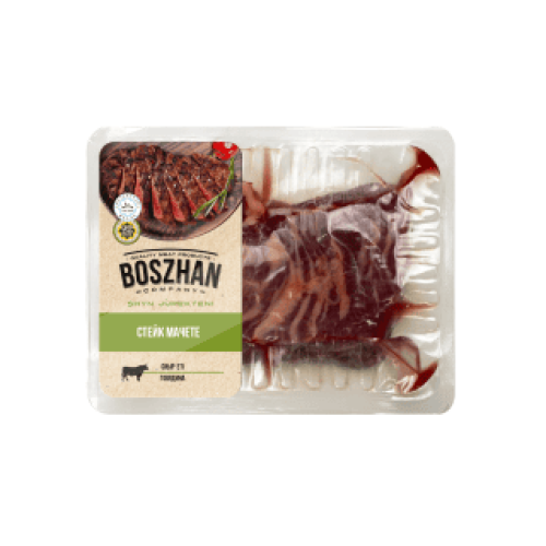 (Market) Стейк Мачете в/у (говядина), Boszhan, (0,5-1)